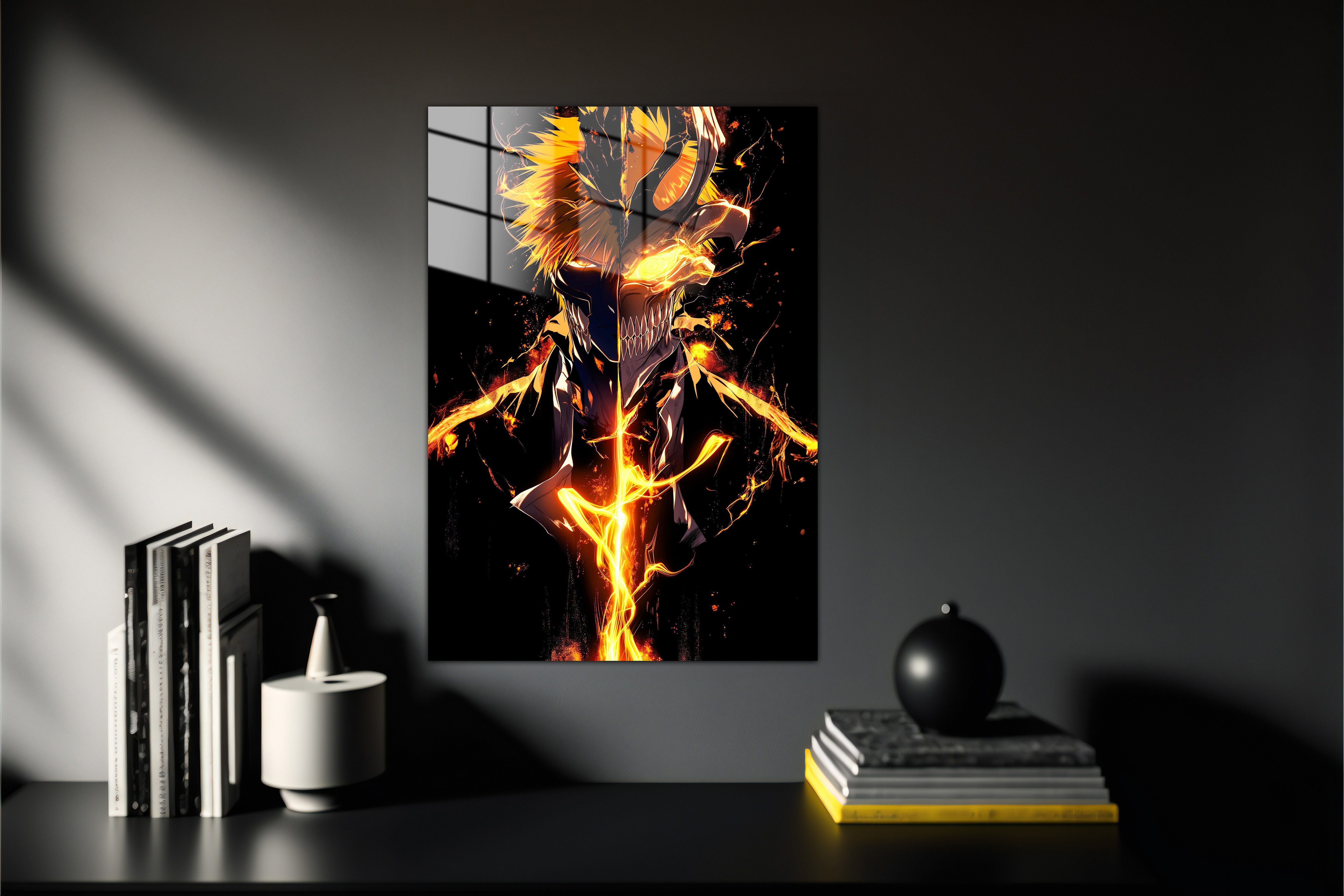 Bleach Ichigo Kurosaki Metal Poster 100