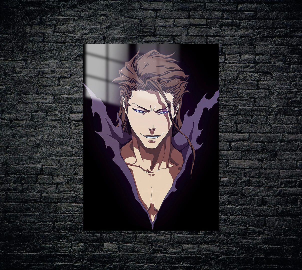 Bleach Aizen Metal Poster 101