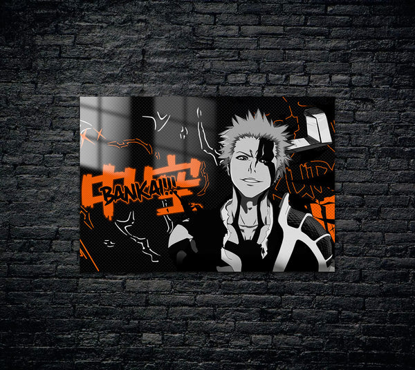 Bleach Ichigo Kurosaki Metal Poster 106
