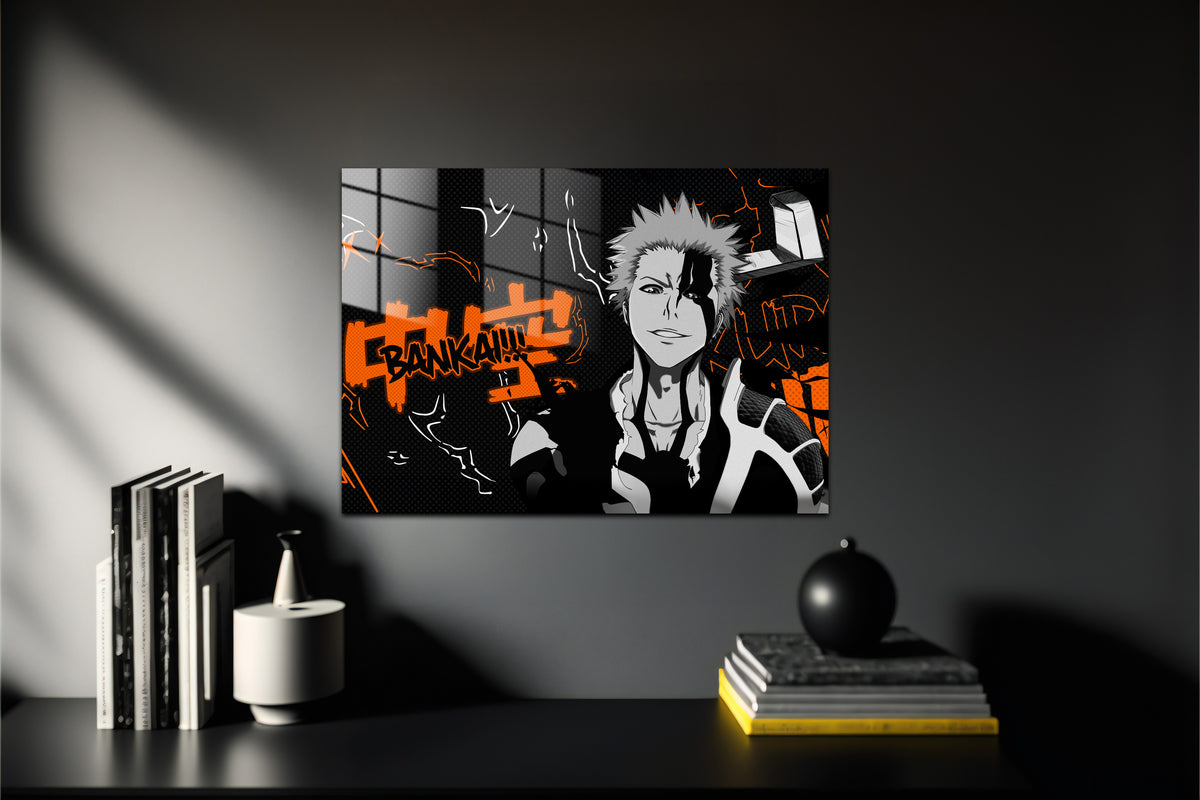 Bleach Ichigo Kurosaki Metal Poster 106