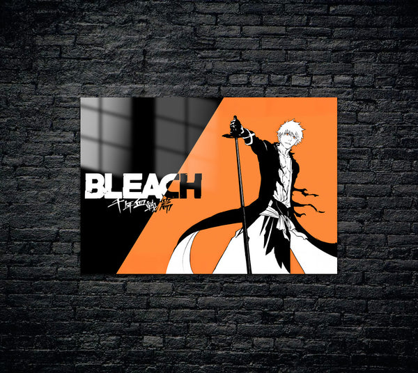 Bleach Ichigo Kurosaki Metal Poster 108