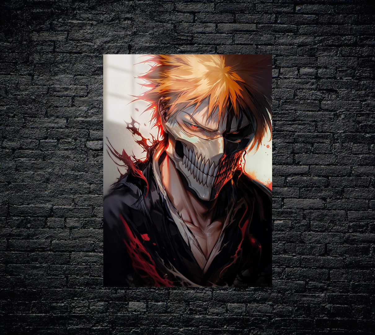 Bleach Ichigo Kurosaki Metal Poster 112