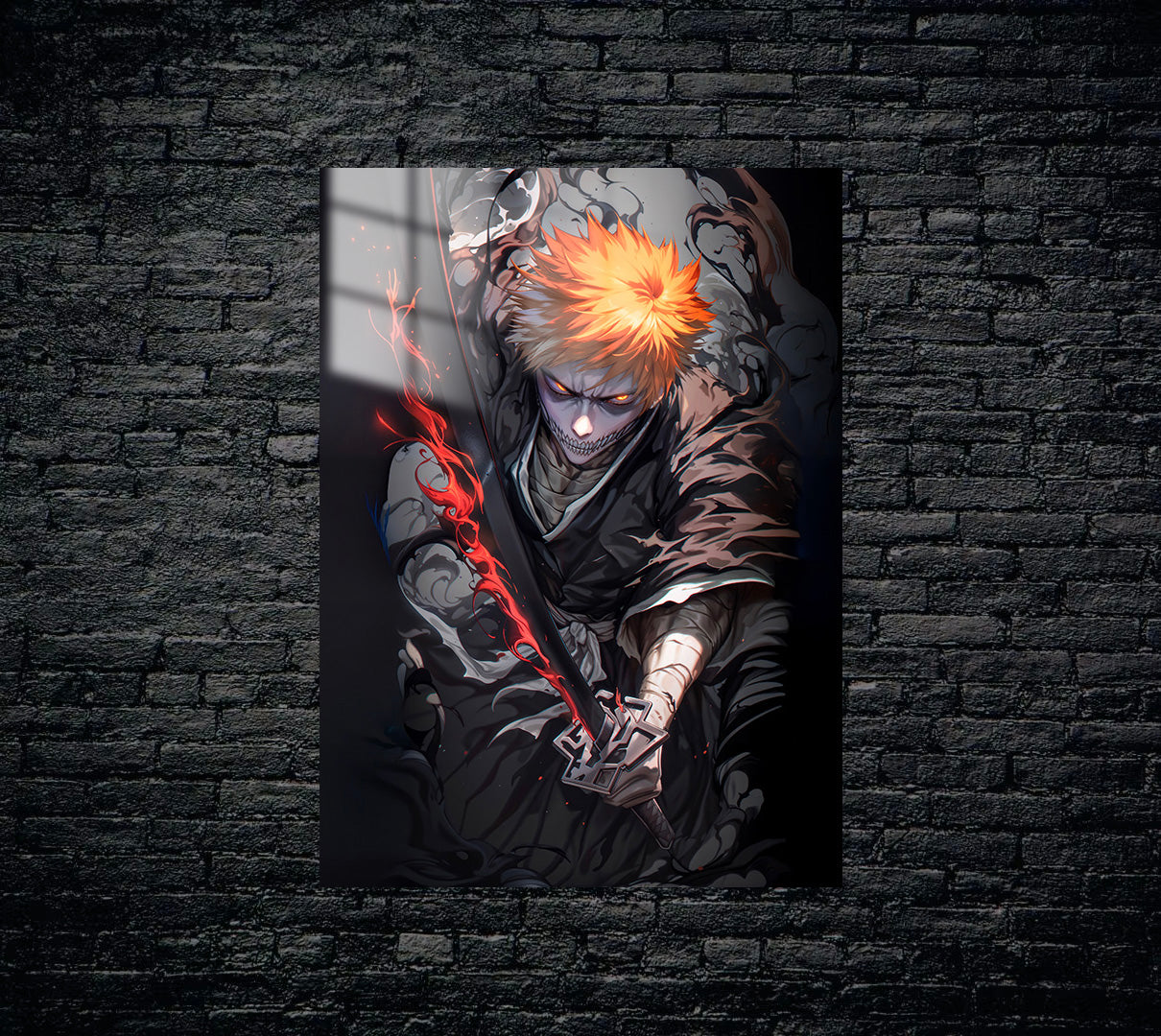 Bleach Ichigo Kurosaki Metal Poster 113