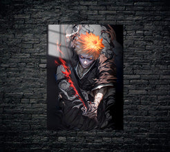 Bleach Ichigo Kurosaki Metal Poster 113