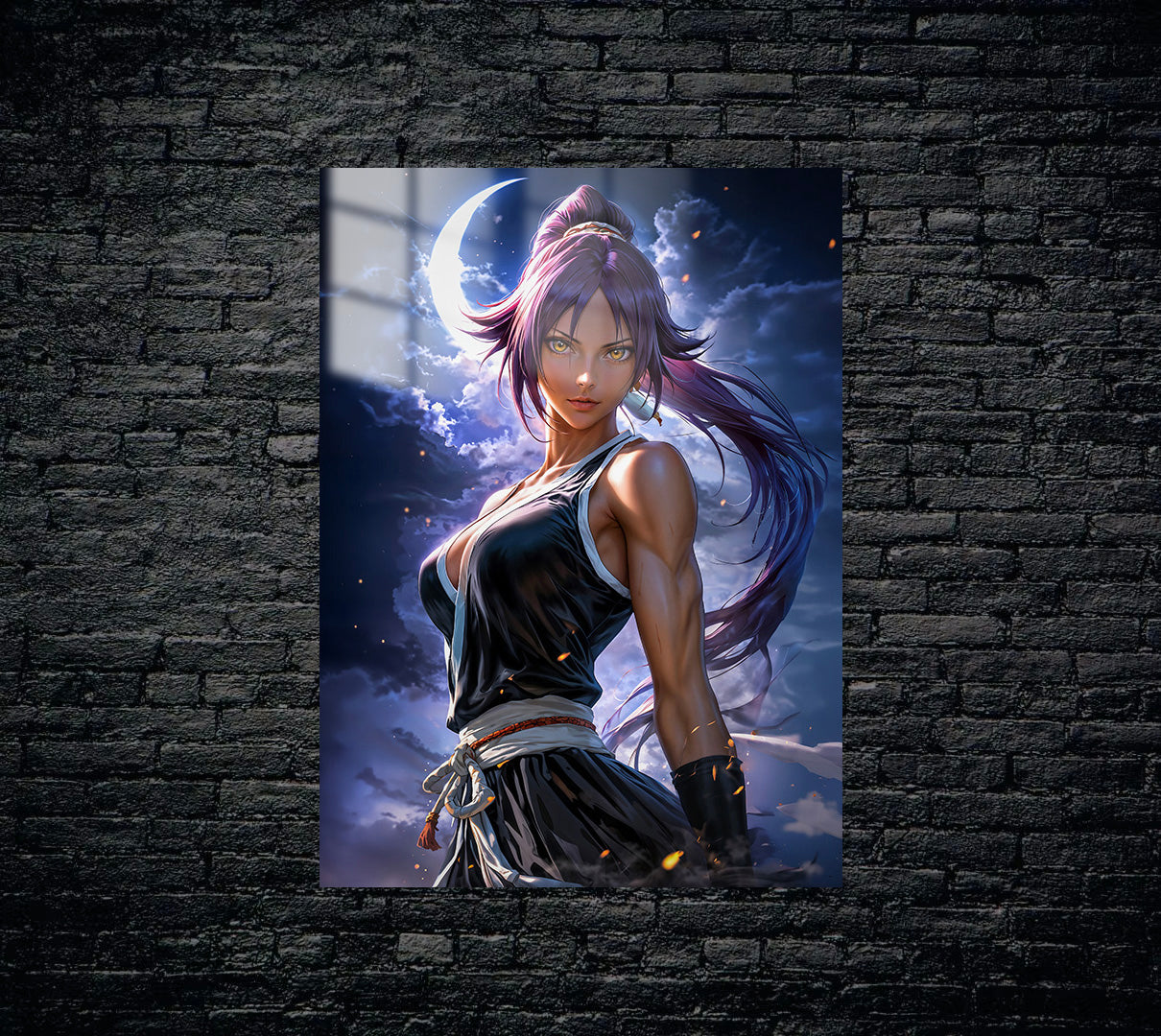Bleach Yoruichi Metal Poster 118