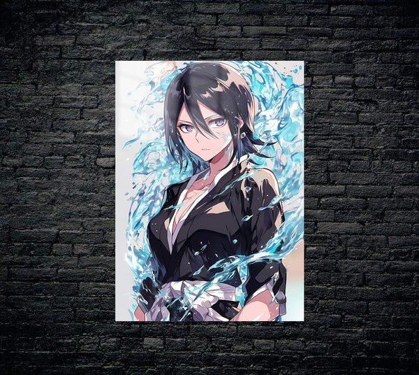 Bleach Rukia Kuchiki Metal Poster 109