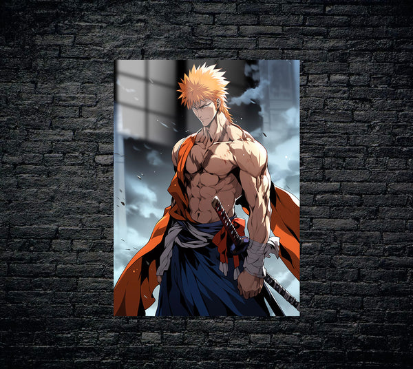Bleach Ichigo Kurosaki Metal Poster 120