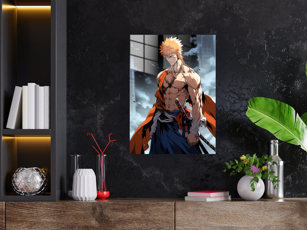 Bleach Ichigo Kurosaki Metal Poster 120