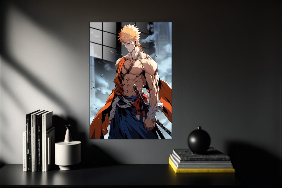 Bleach Ichigo Kurosaki Metal Poster 120