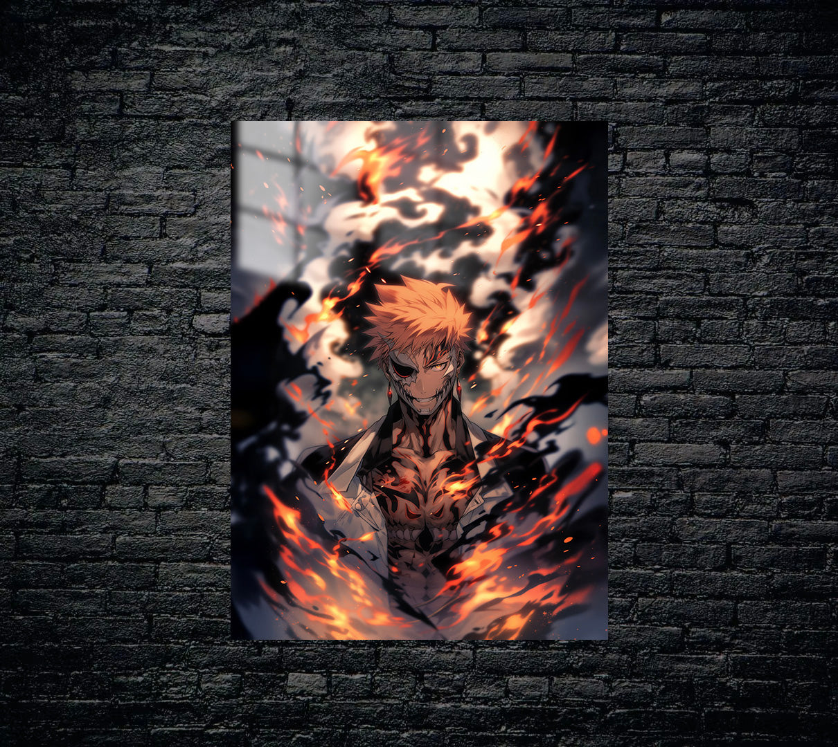 Bleach Ichigo Kurosaki Metal Poster 123