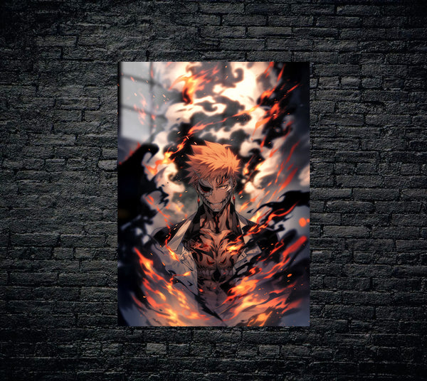 Bleach Ichigo Kurosaki Metal Poster 123