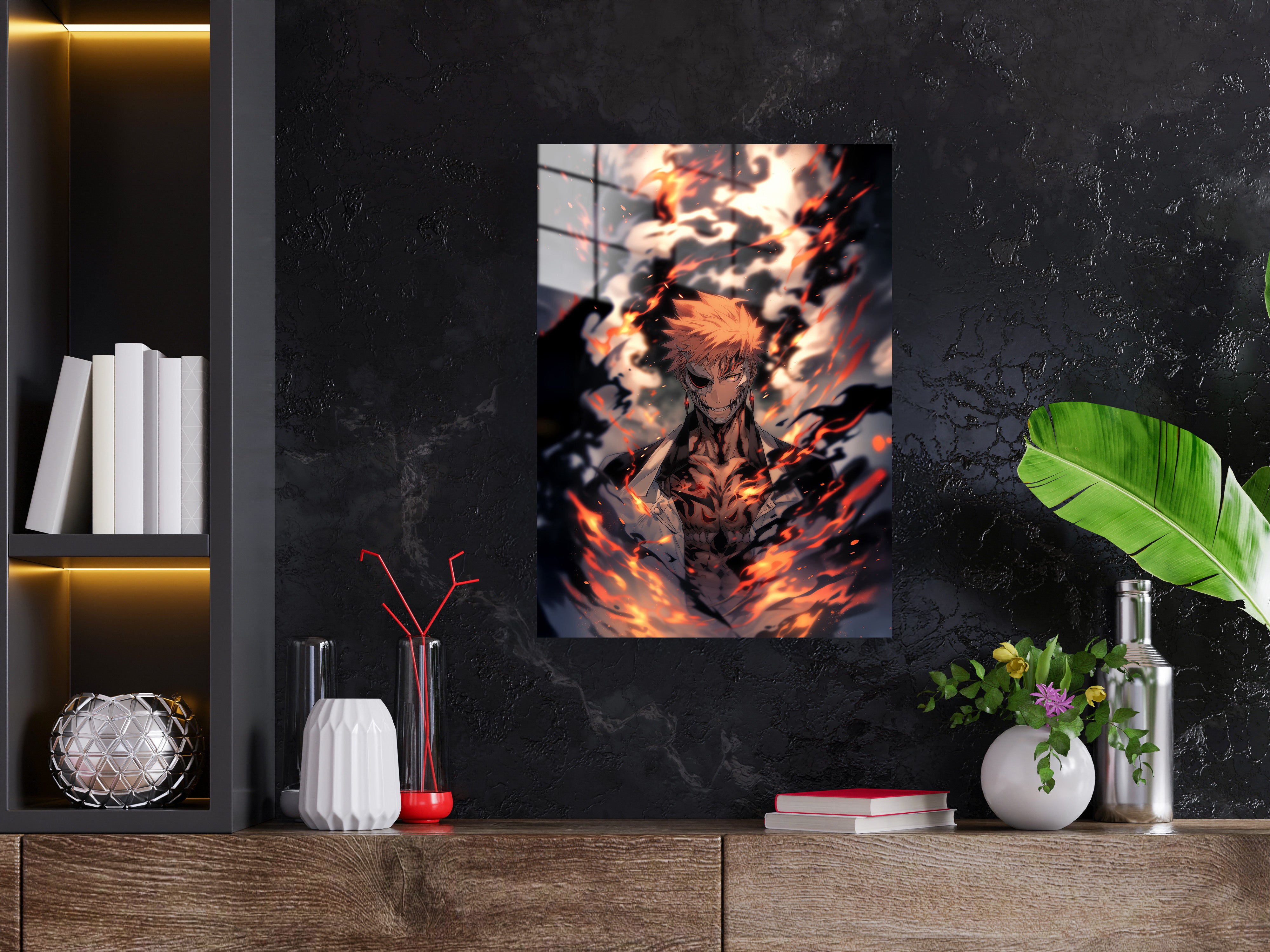 Bleach Ichigo Kurosaki Metal Poster 123