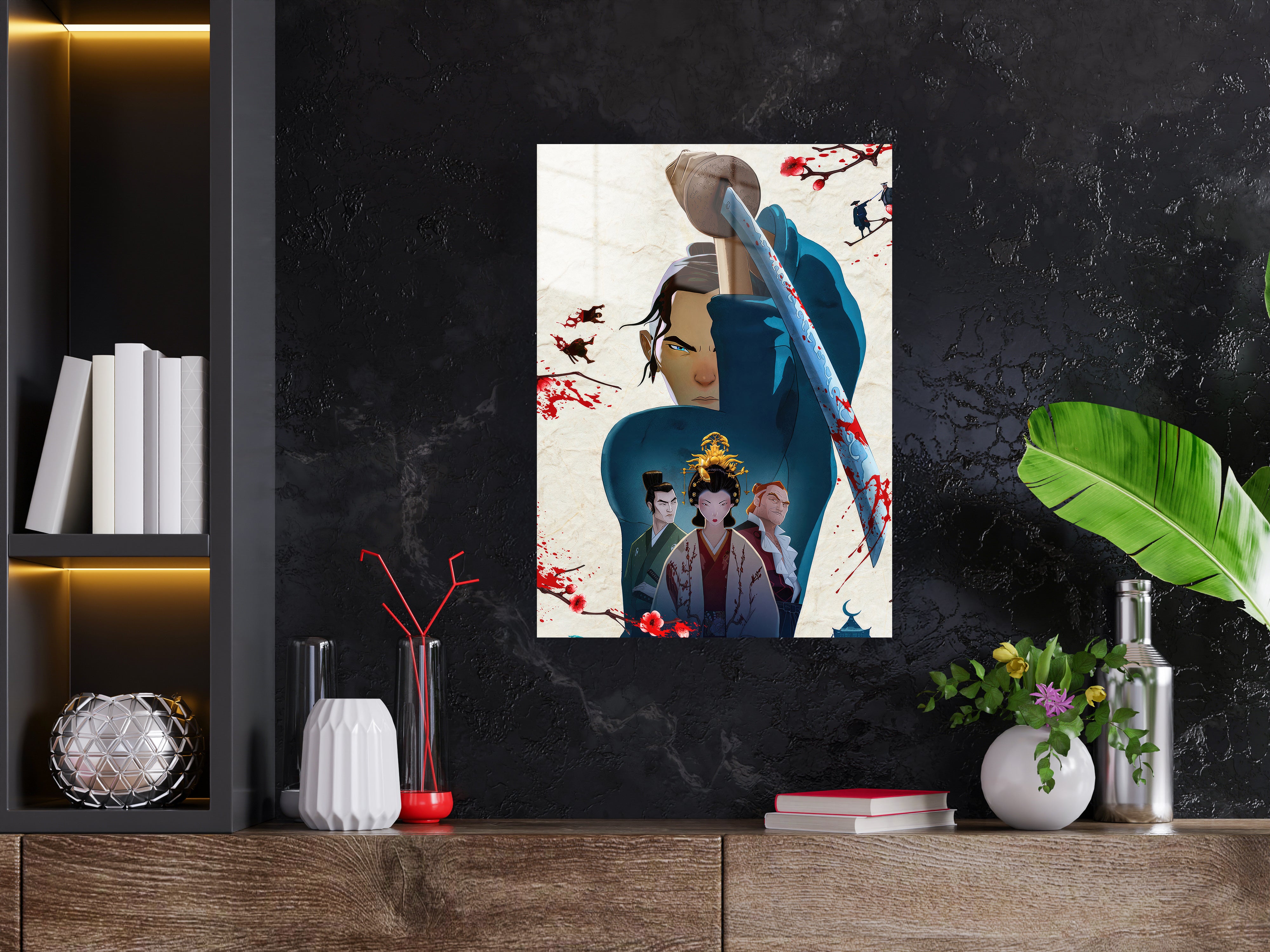 Blue Eye Samurai Metal Poster 944