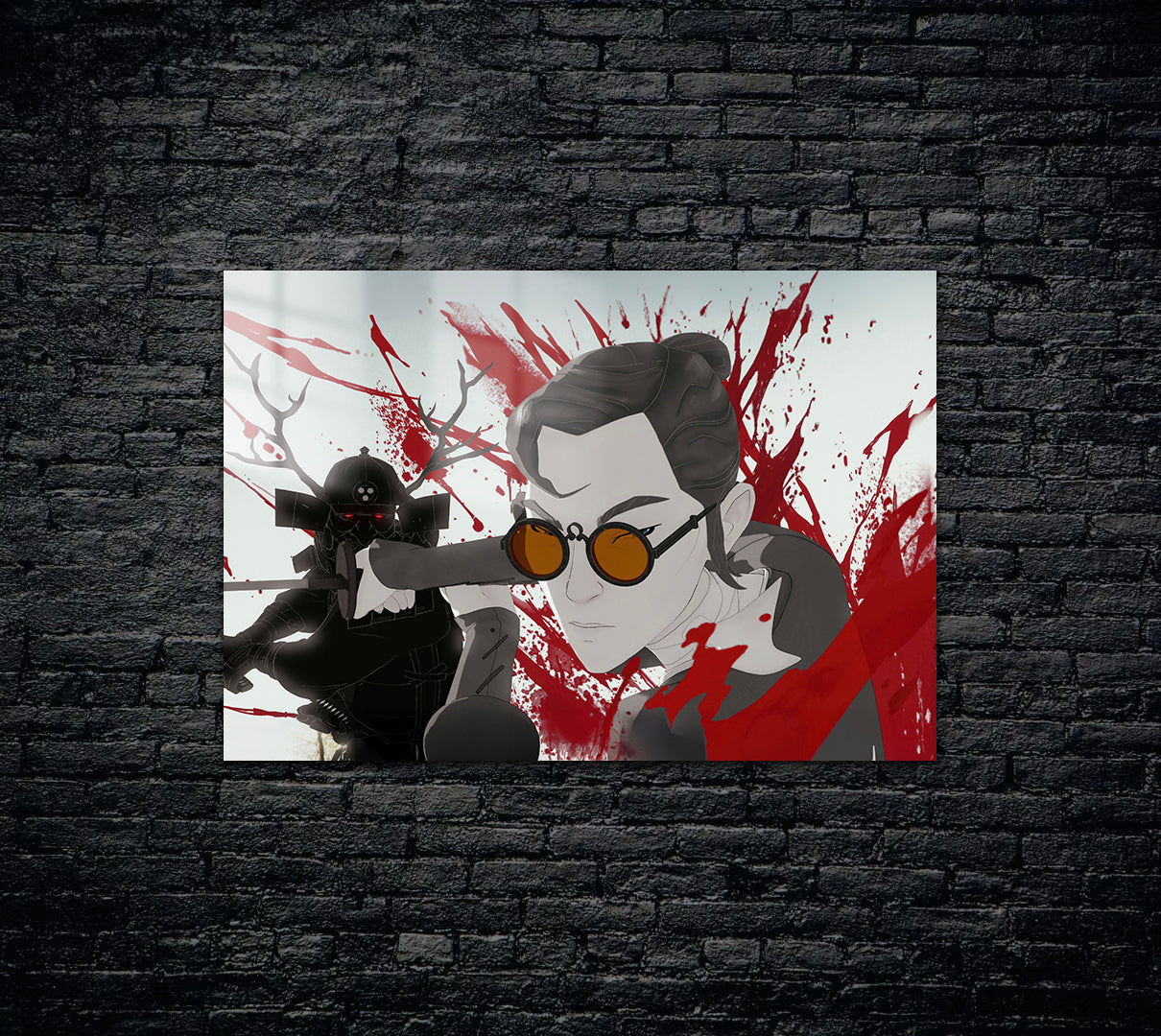 Blue Eye Samurai Metal Poster 945