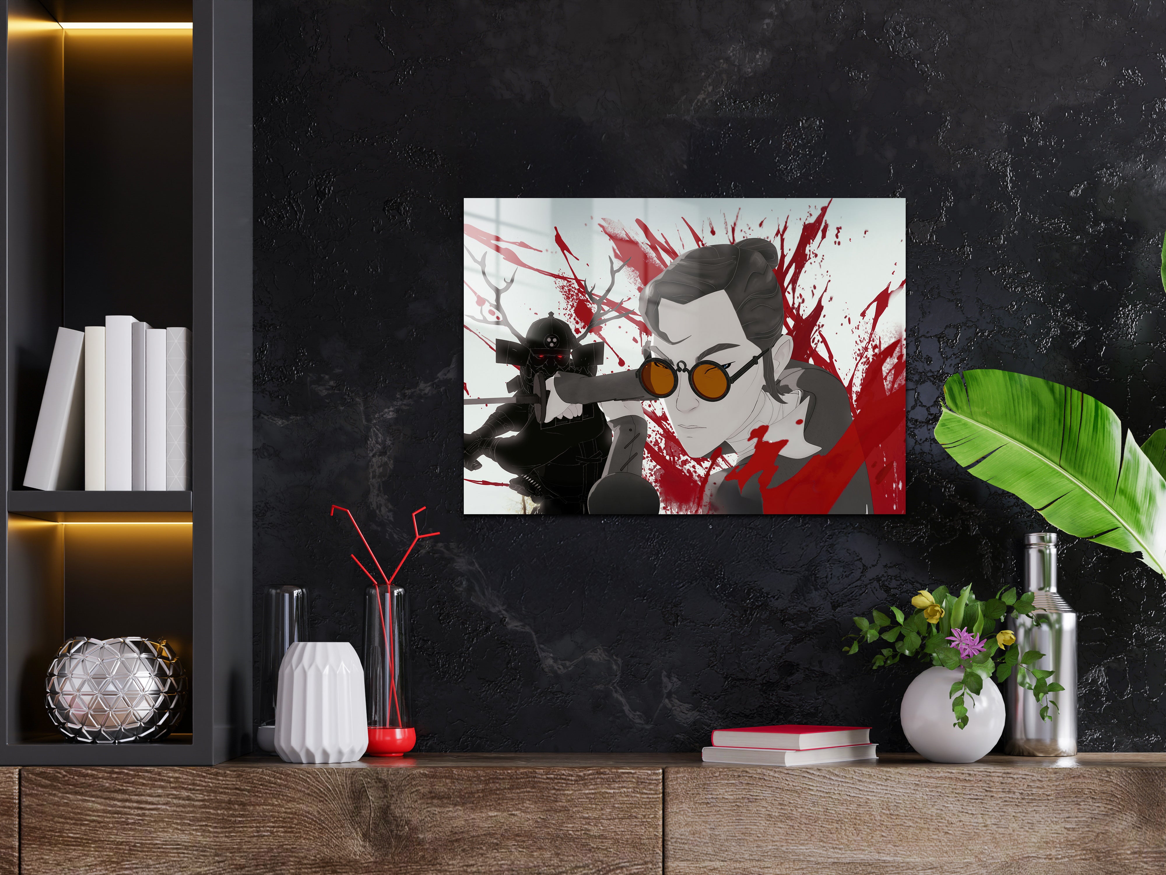 Blue Eye Samurai Metal Poster 945