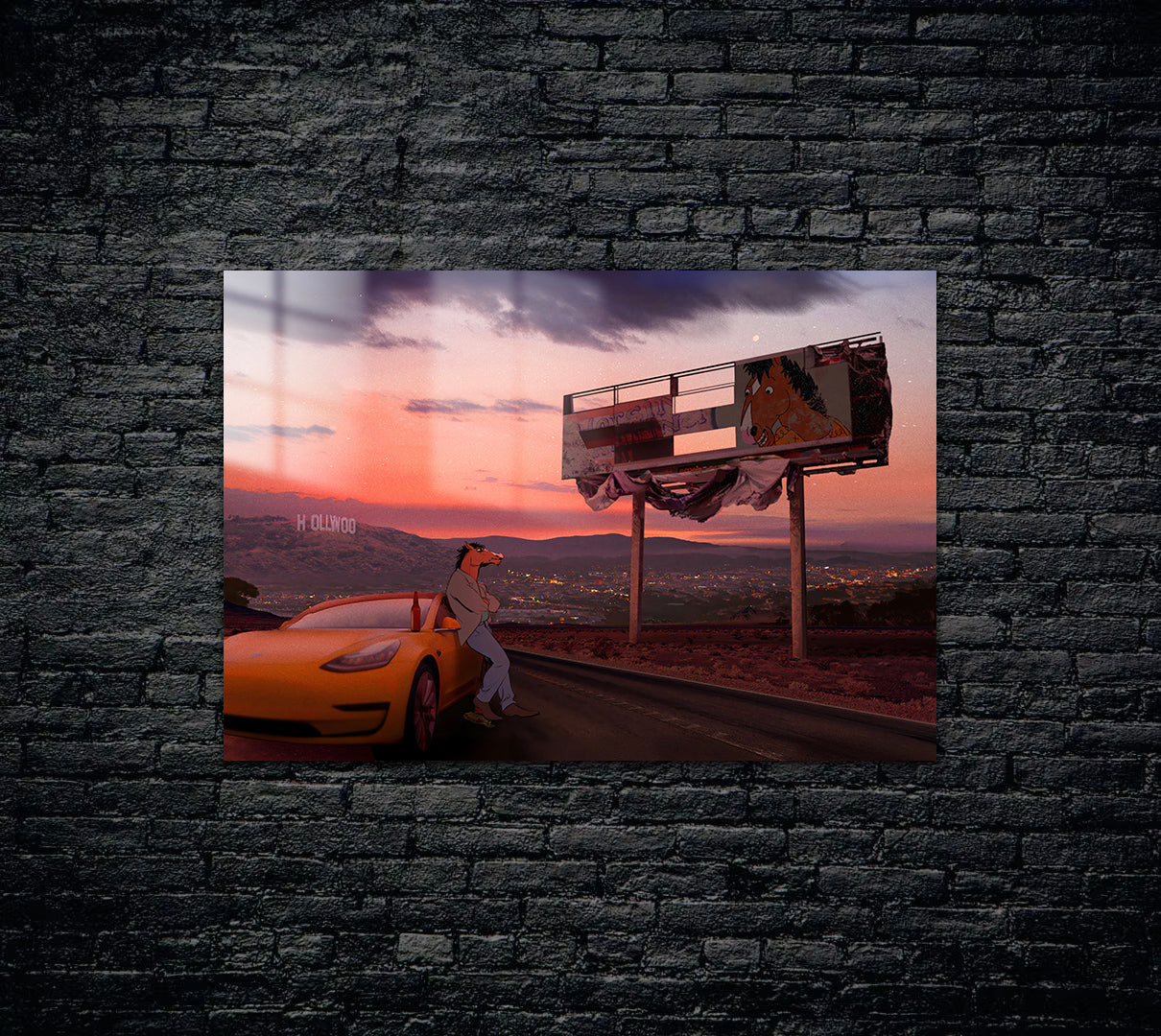 BoJack Horseman Metal Poster 947