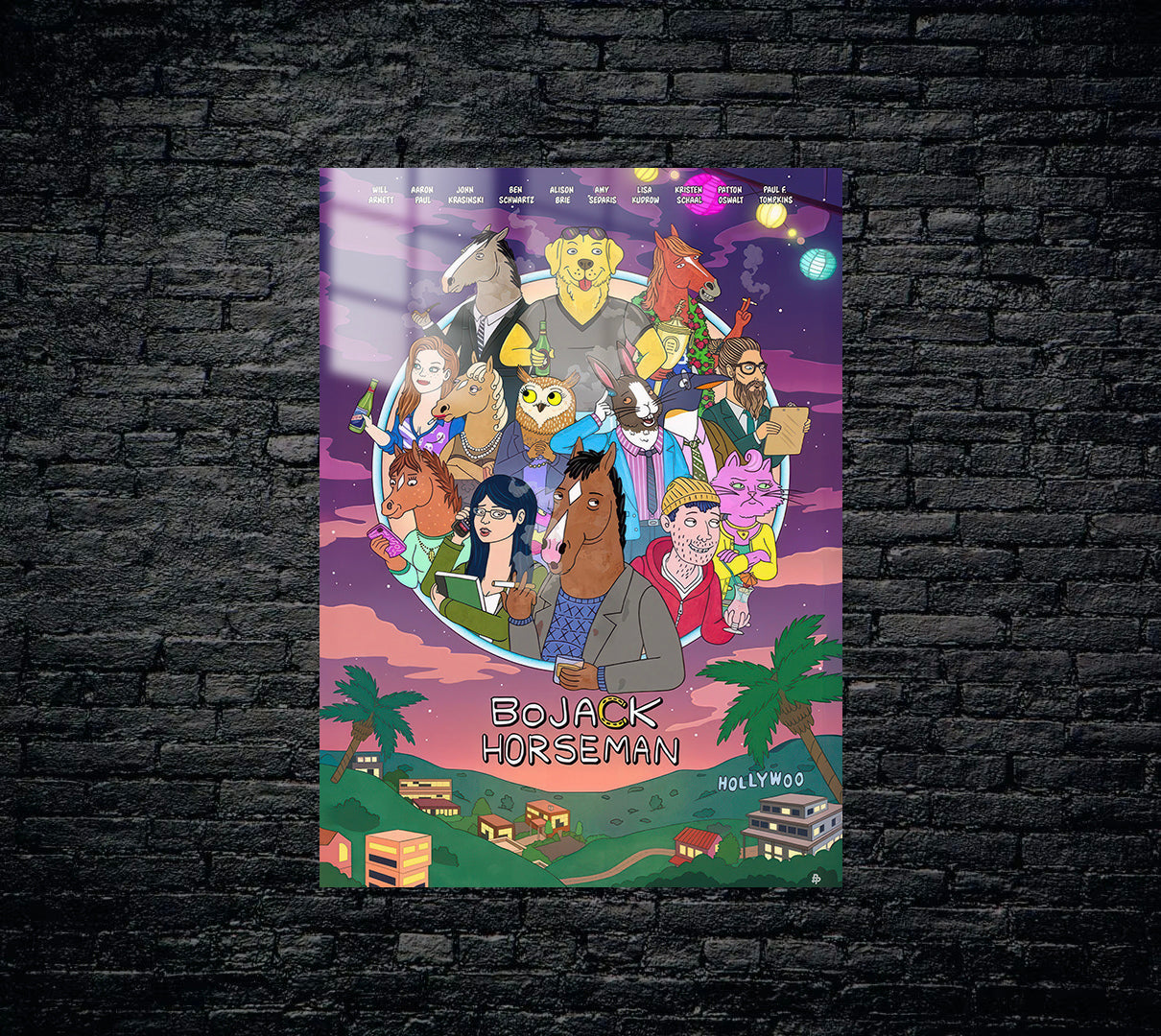 BoJack Horseman Metal Poster 949