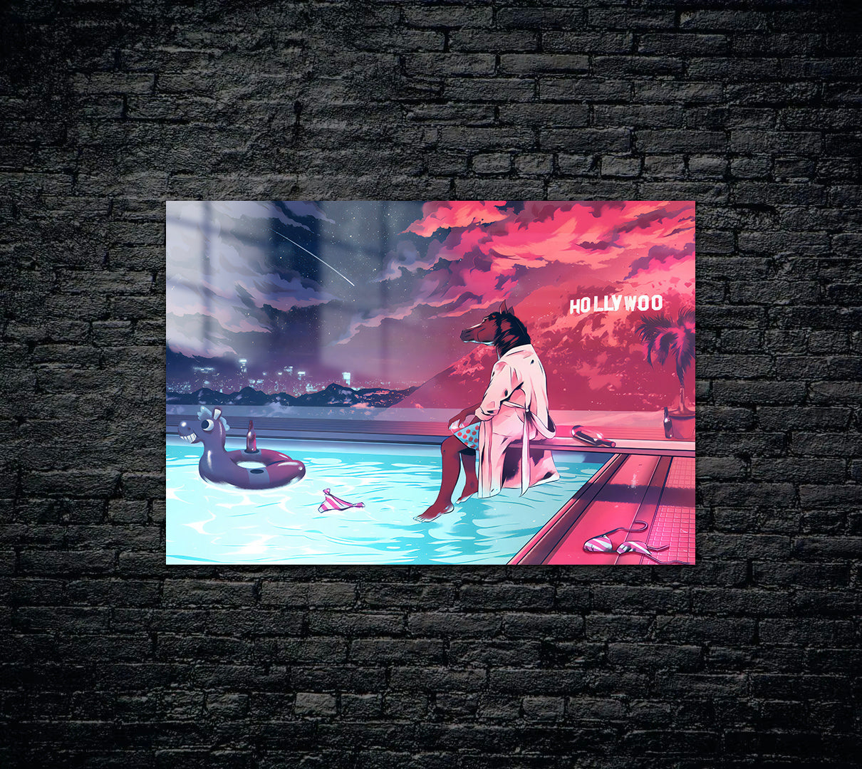 BoJack Horseman Metal Poster 951