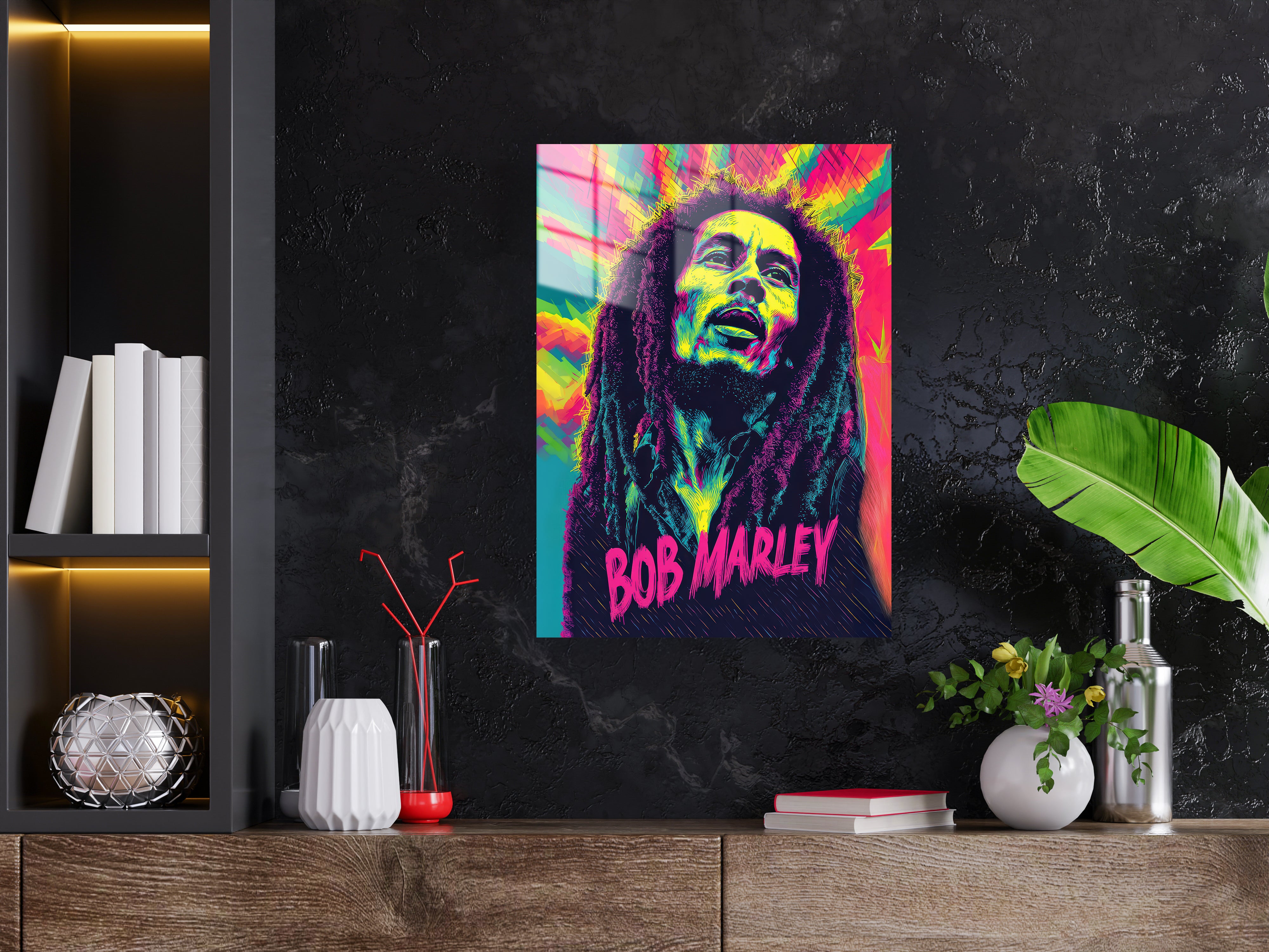 Bob Marley Metal Poster 1492
