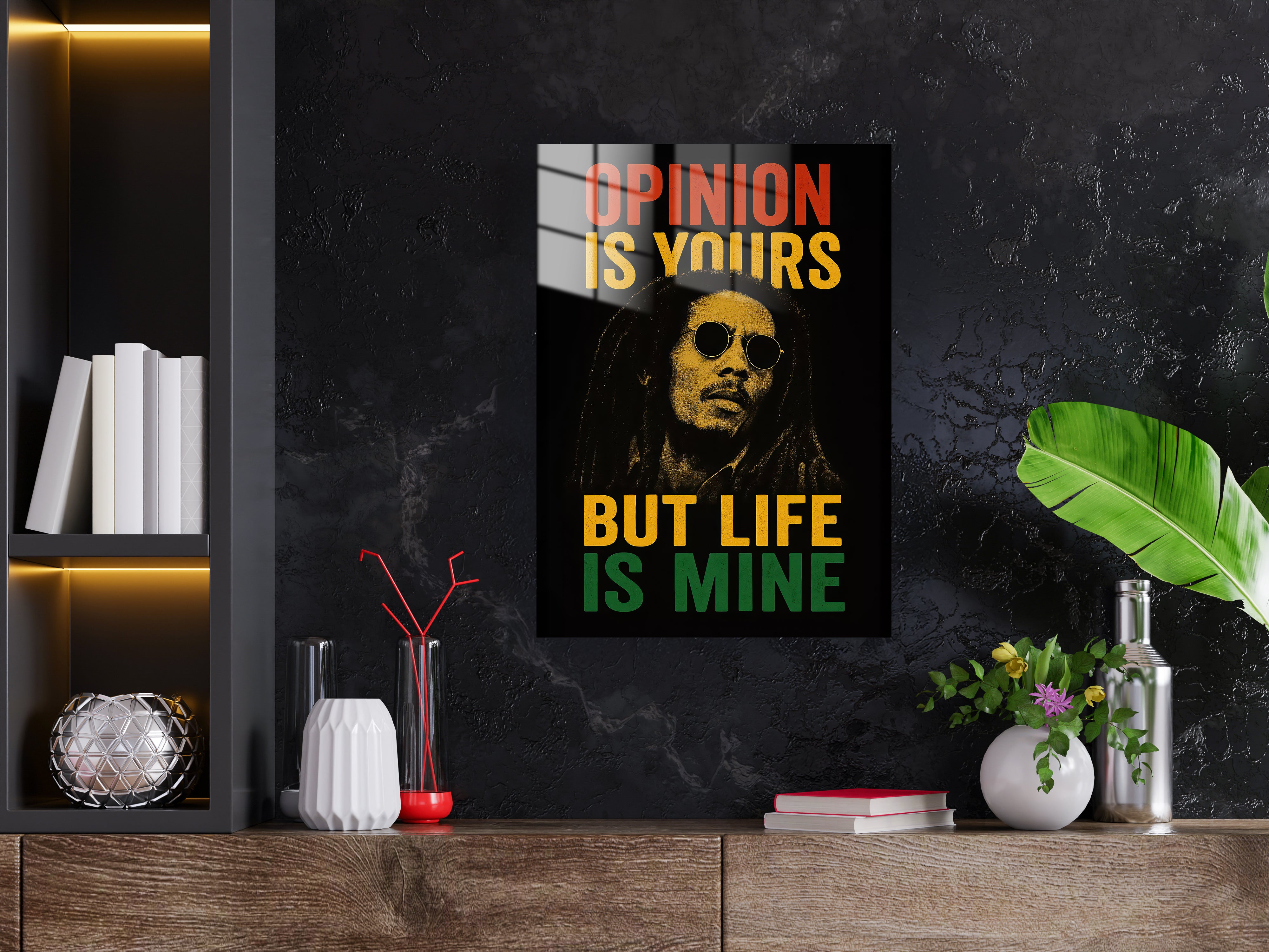 Bob Marley Metal Poster 1493