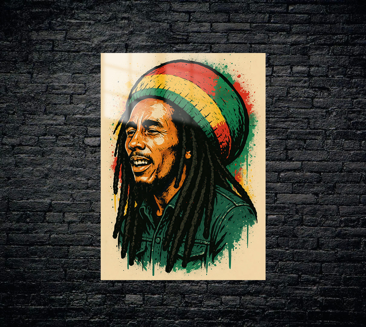 Bob Marley Metal Poster 1494