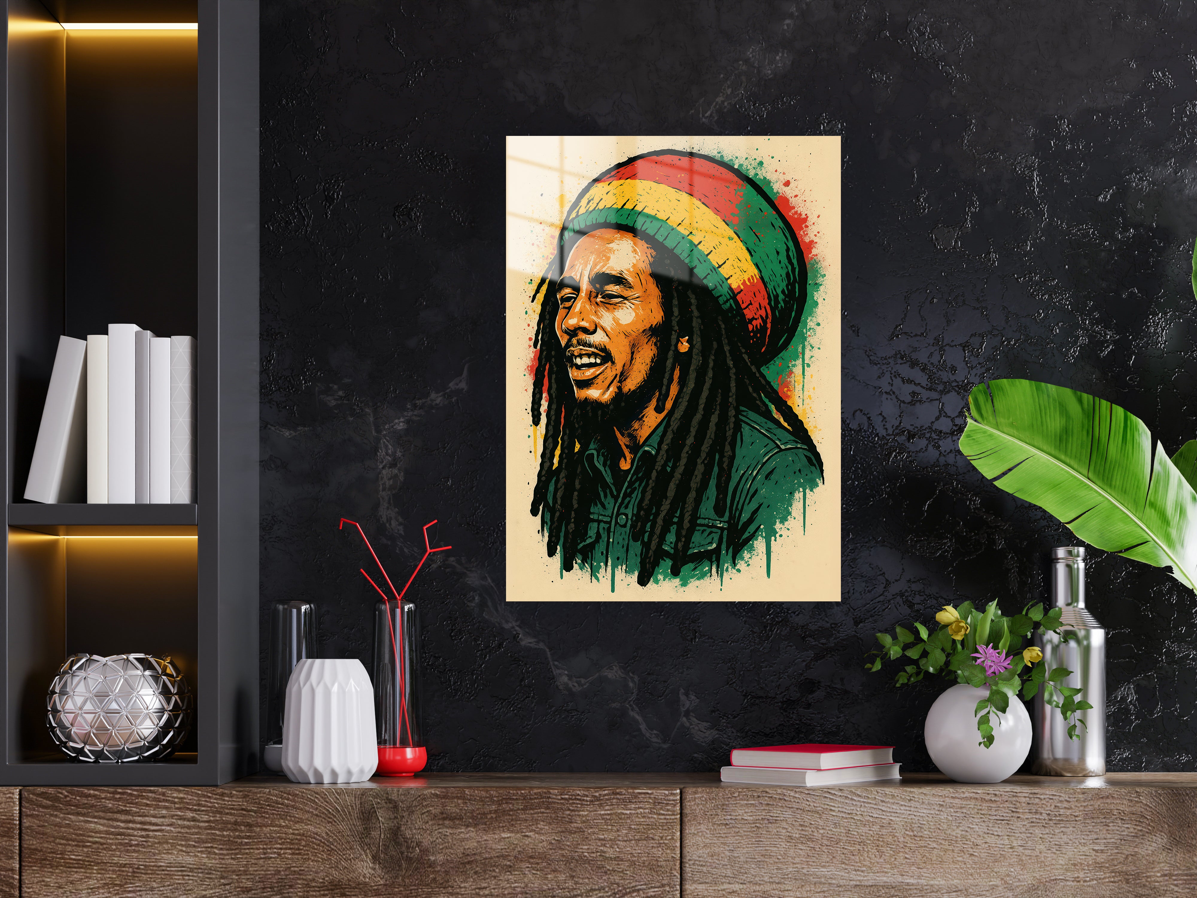 Bob Marley Metal Poster 1494