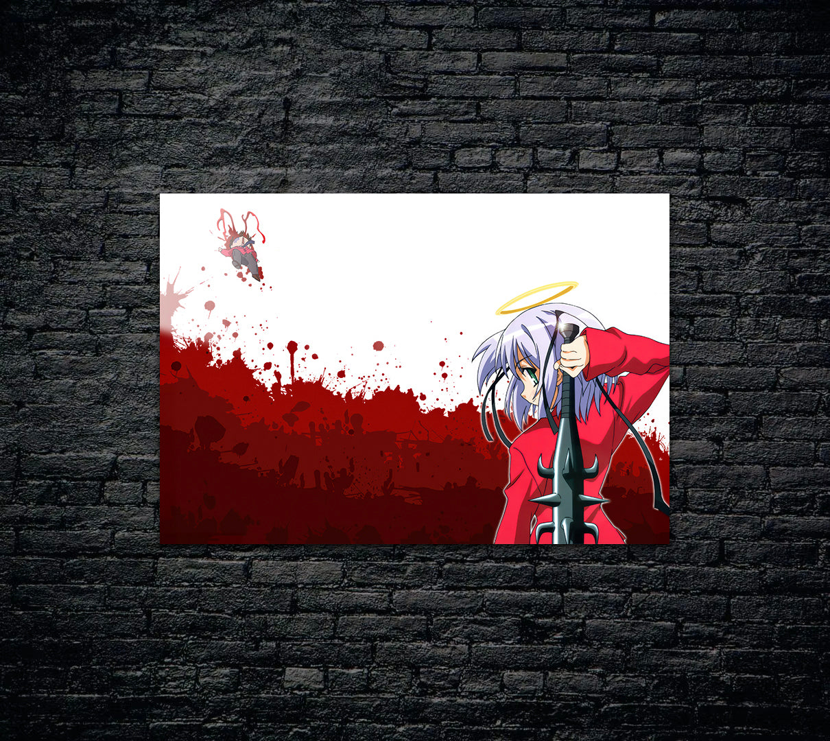 Bokusatsu Tenshi Dokuro-chan Metal Poster 1288