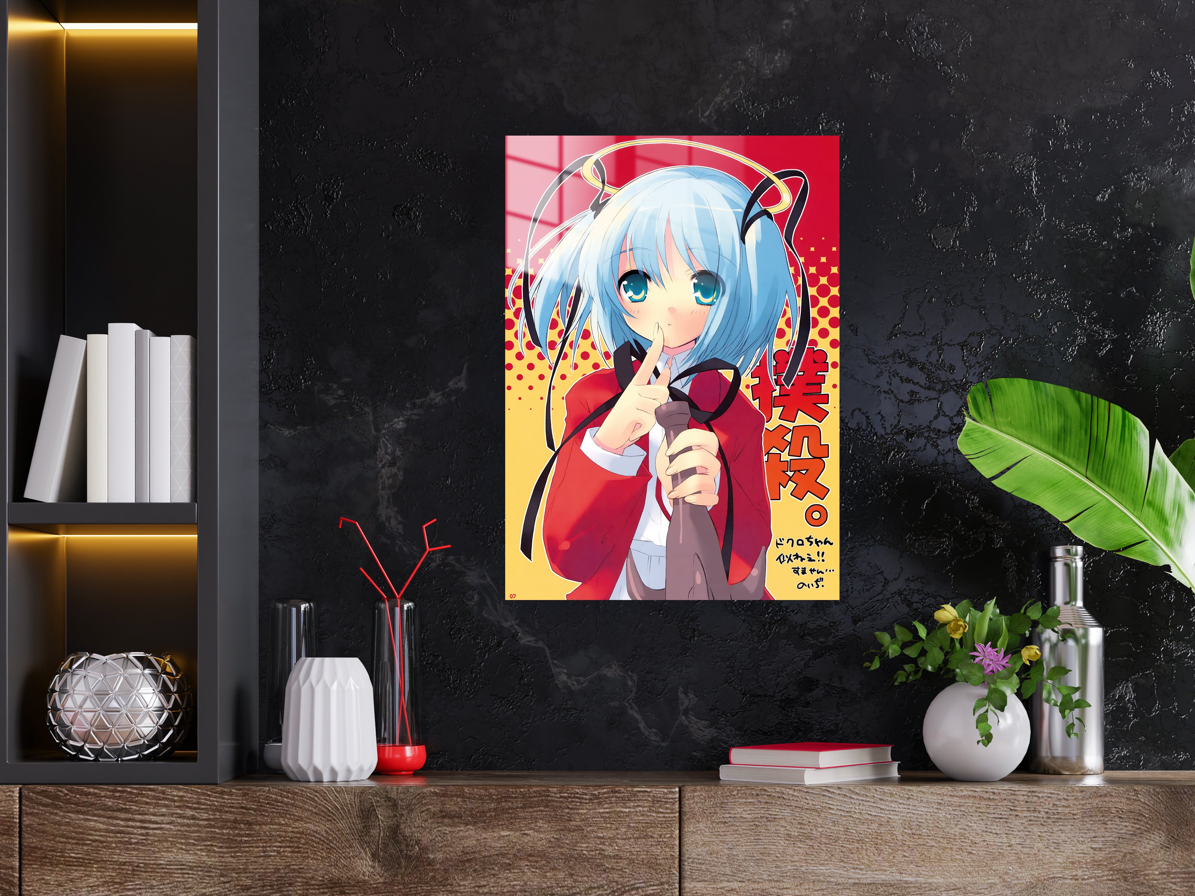 Bokusatsu Tenshi Dokuro-chan Metal Poster 1289