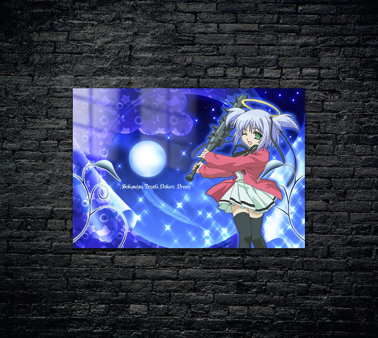 Bokusatsu Tenshi Dokuro-chan Metal Poster 1290