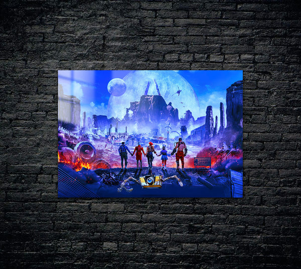 Borderlands Metal Poster 129