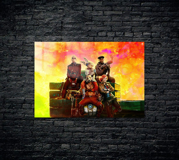 Borderlands Metal Poster 130