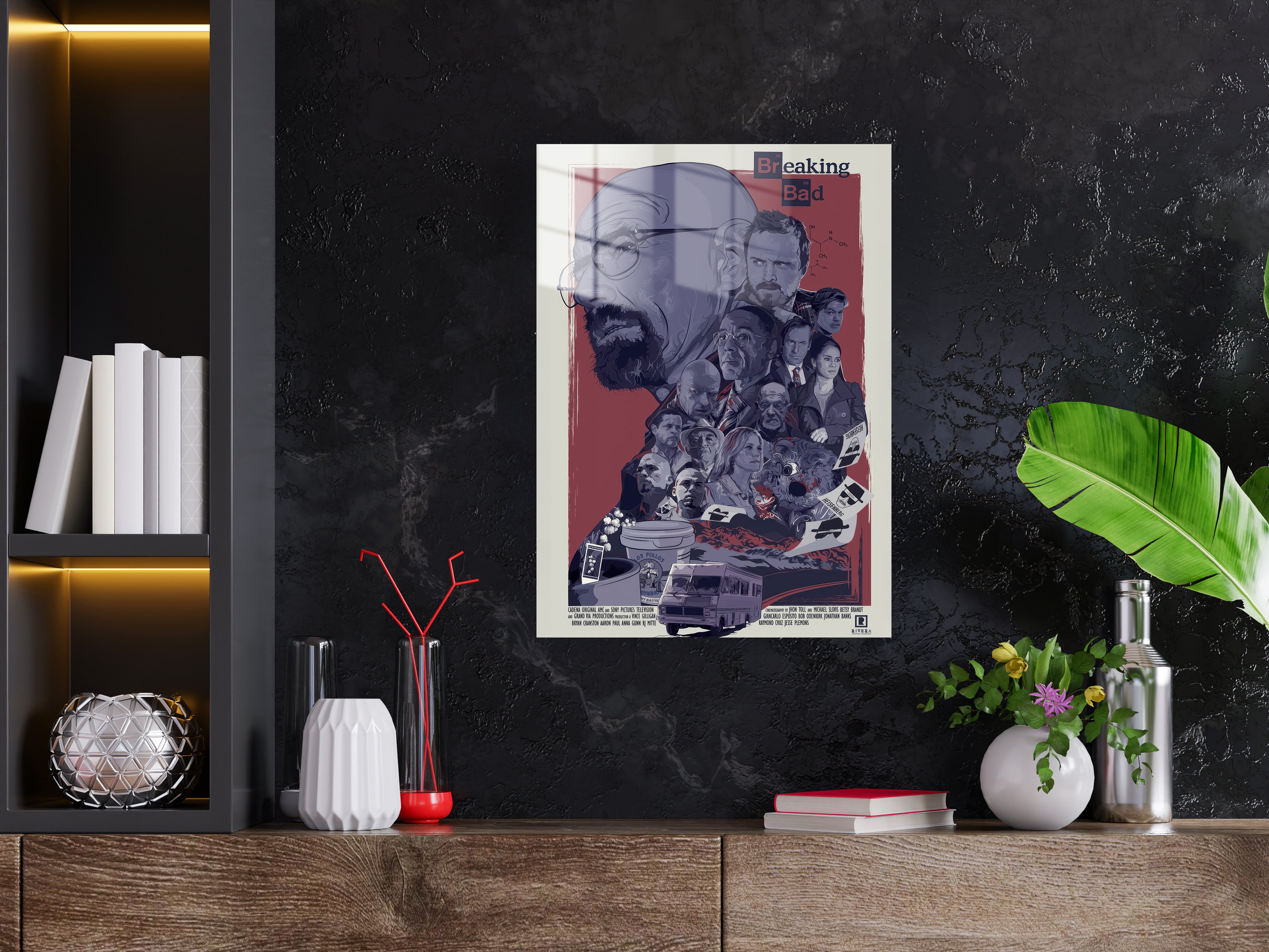 Breaking Bad Metal Poster 953