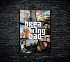 Breaking Bad GTA Metal Poster 954