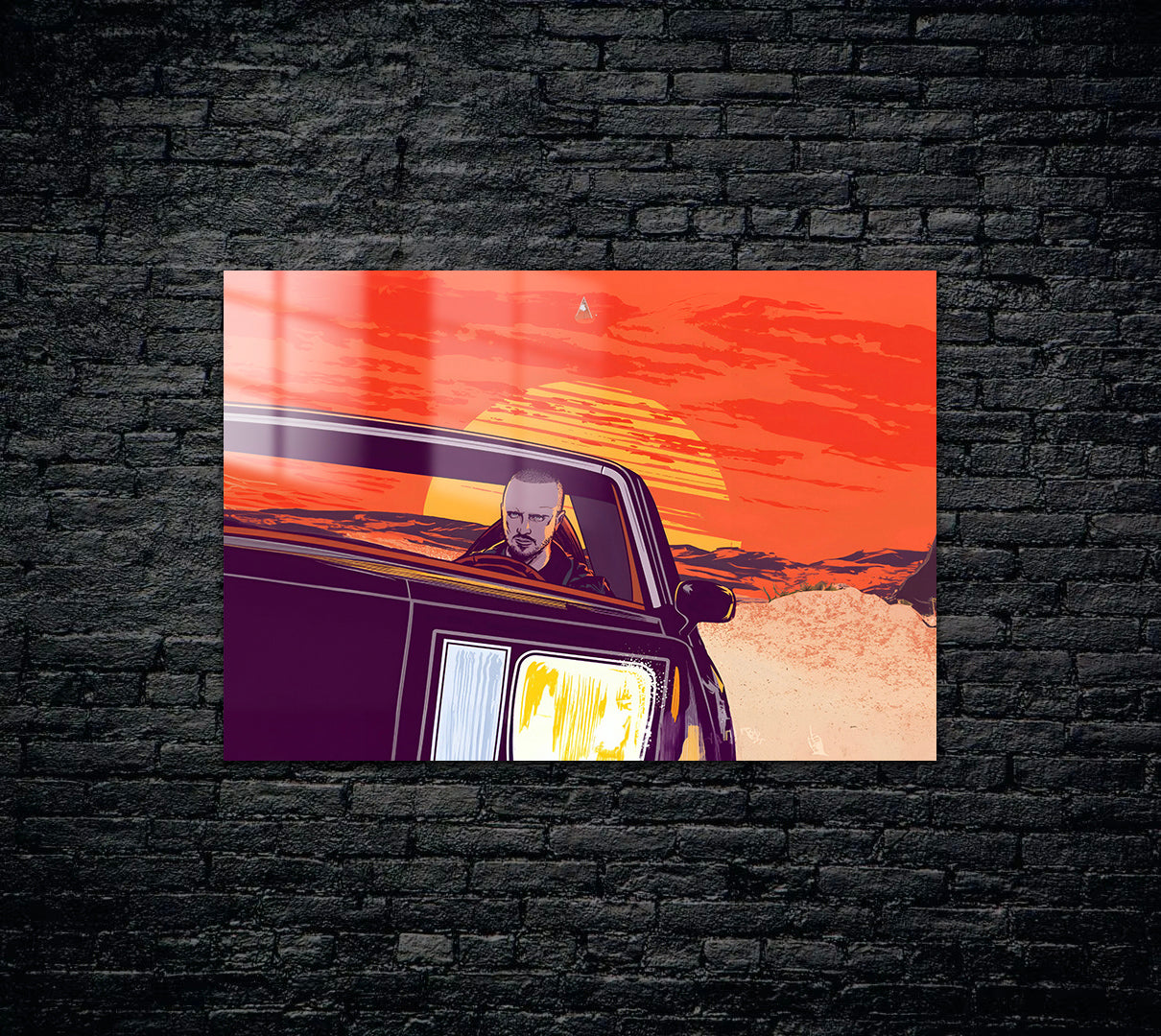 Breaking Bad Metal Poster 958