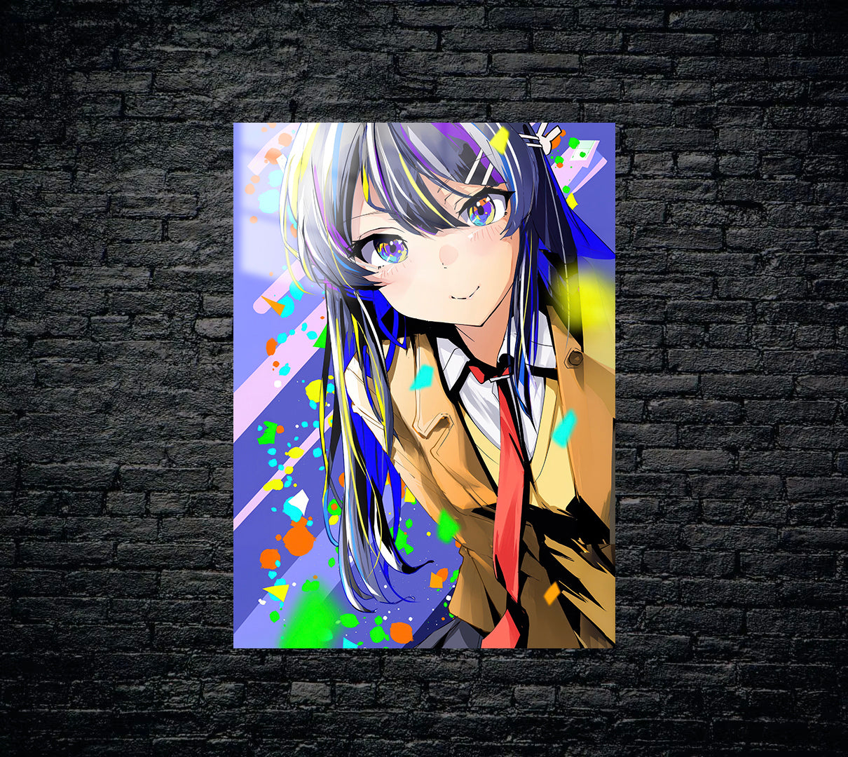 Bunny Girl Senpai Metal Poster 1294