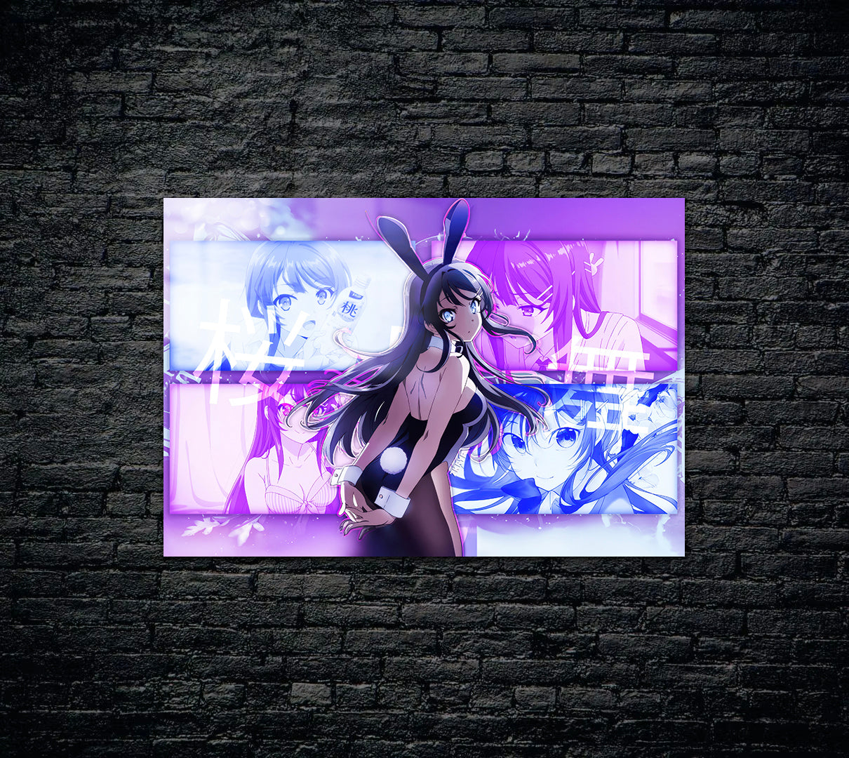 Bunny Girl Senpai Metal Poster 1295