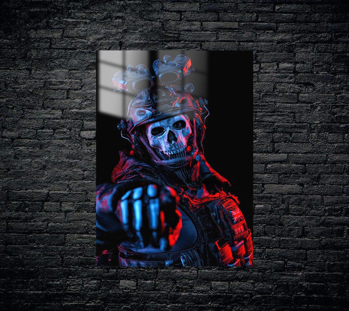 Call of Duty Ghost Metal Poster 133