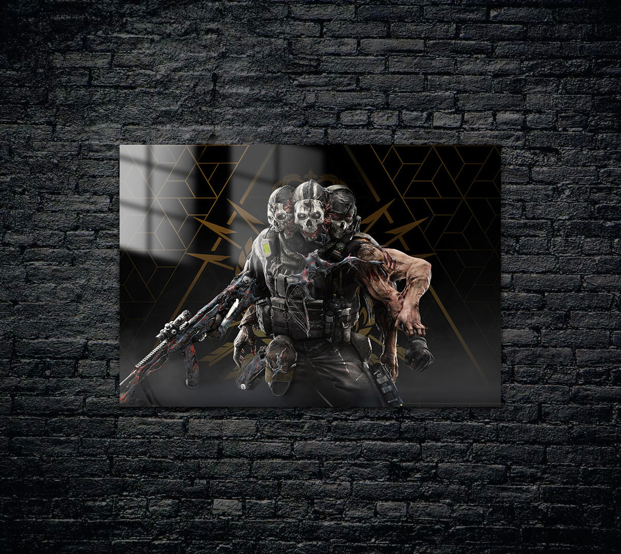 Call of Duty Ghost Metal Poster 136