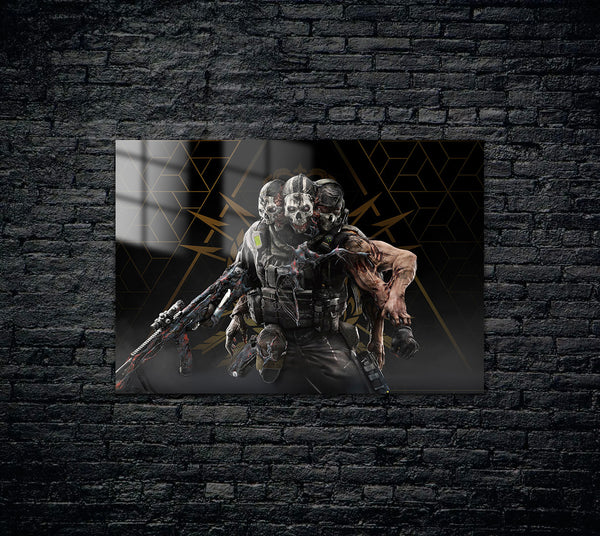 Call of Duty Ghost Metal Poster 136