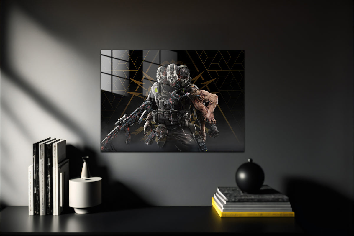 Call of Duty Ghost Metal Poster 136