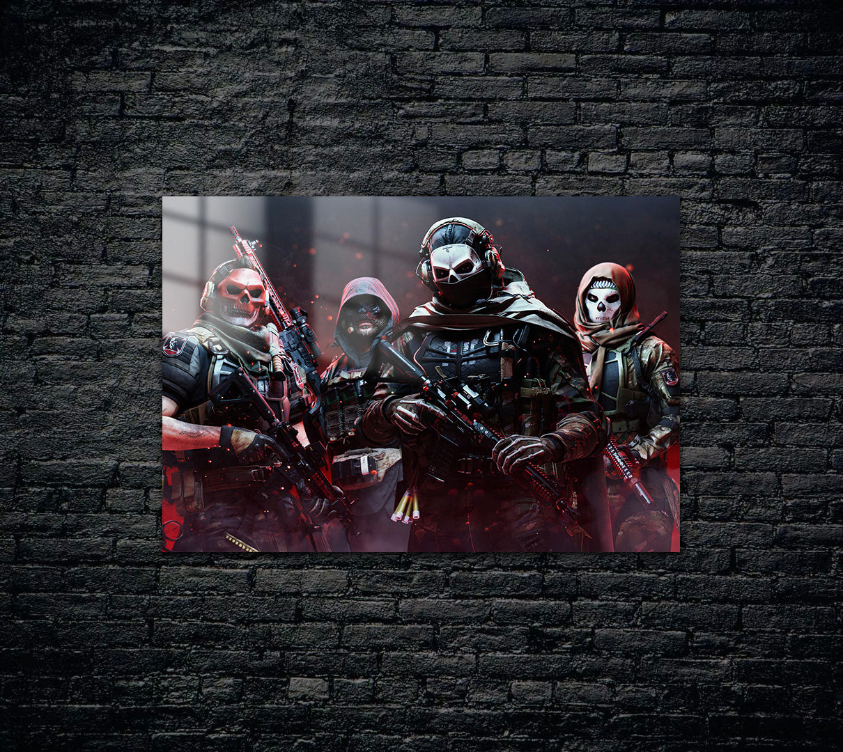 Call of Duty Ghost Metal Poster 139