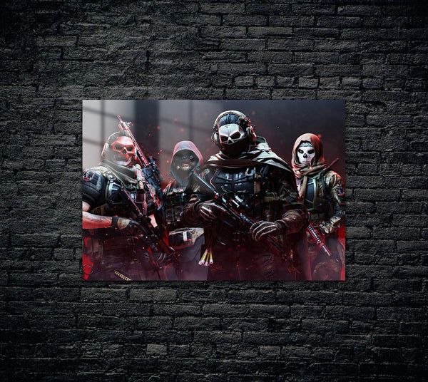 Call of Duty Ghost Metal Poster 139