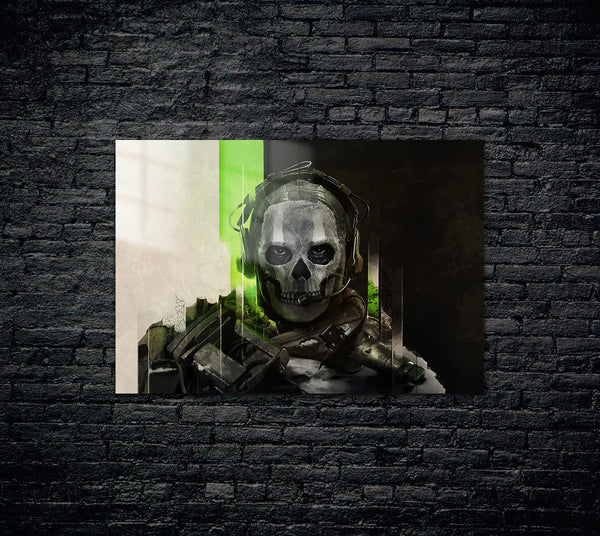 Call of Duty Ghost Metal Poster 140