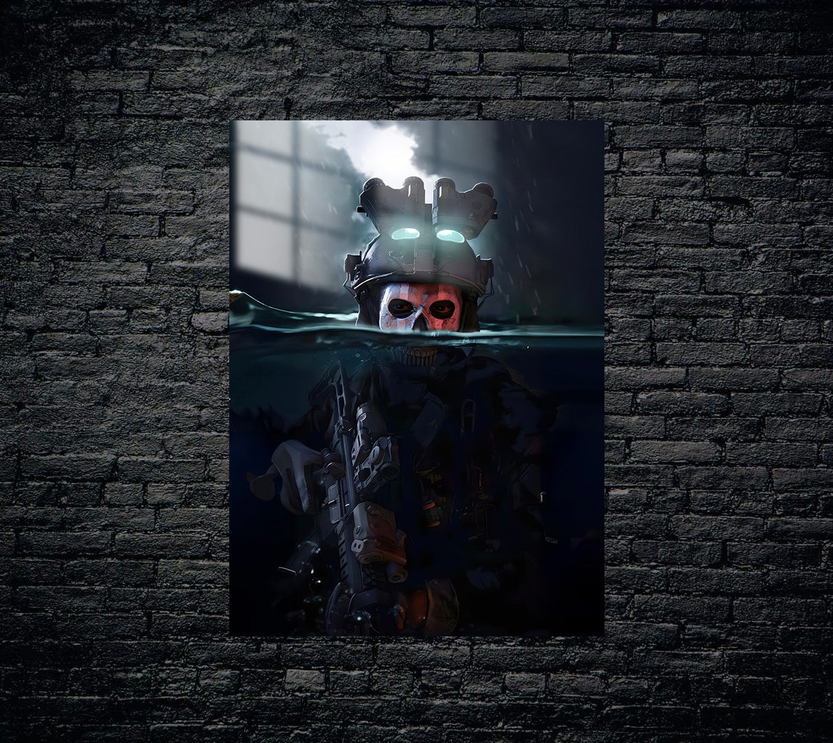 Call of Duty Ghost Metal Poster 141