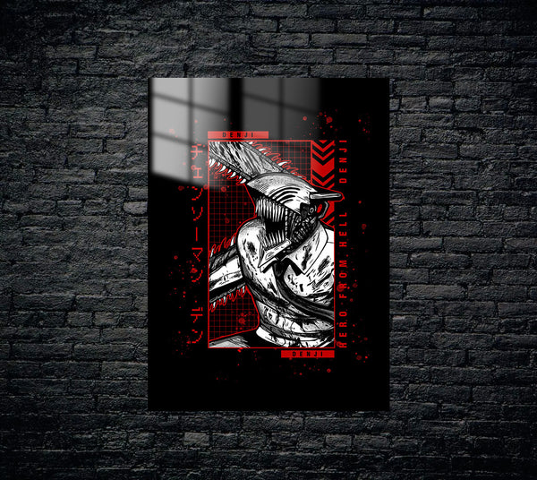Chainsaw Man Denji Metal Poster 144