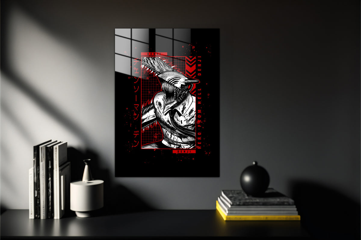 Chainsaw Man Denji Metal Poster 144