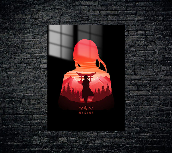 Chainsaw Man Makima Metal Poster 146