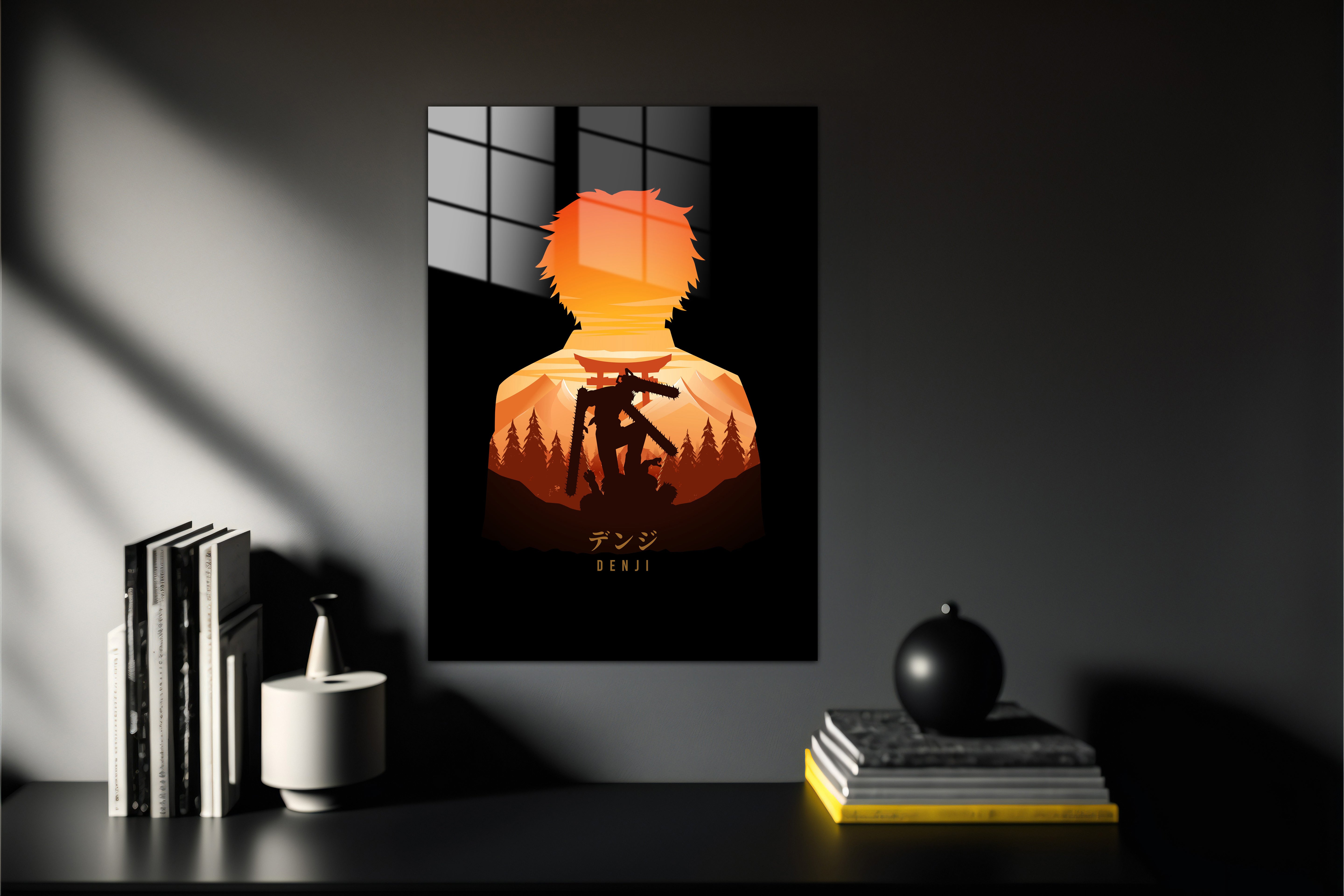 Chainsaw Denji Man Metal Poster 147