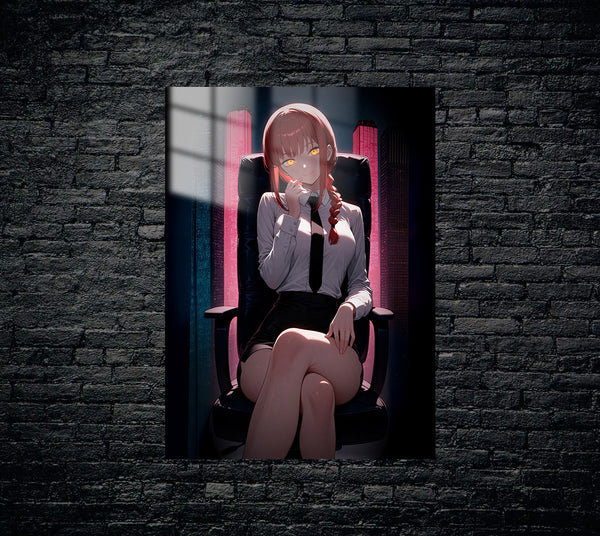 Chainsaw Man Makima Metal Poster 156