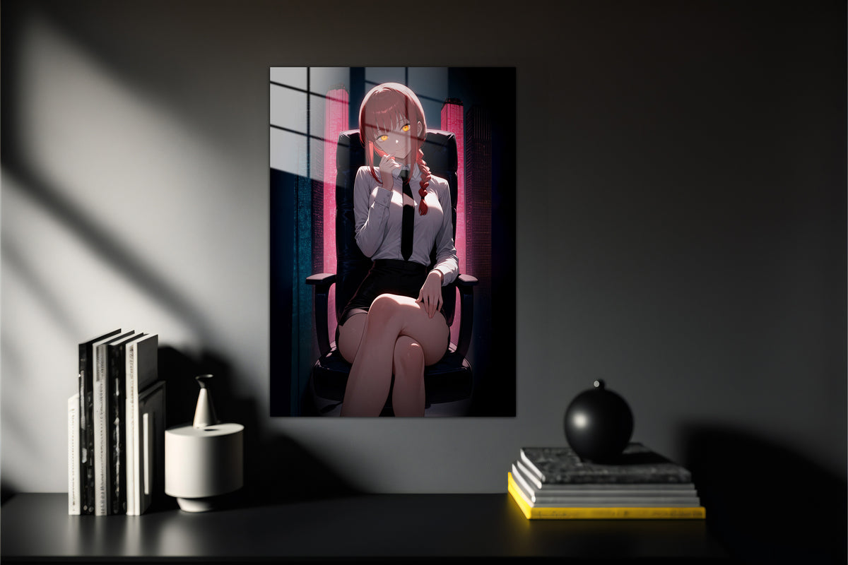 Chainsaw Man Makima Metal Poster 156